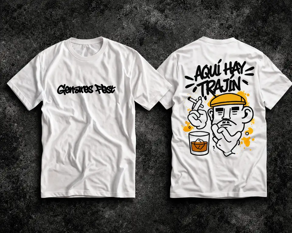 Camiseta oficial de GenaresFest