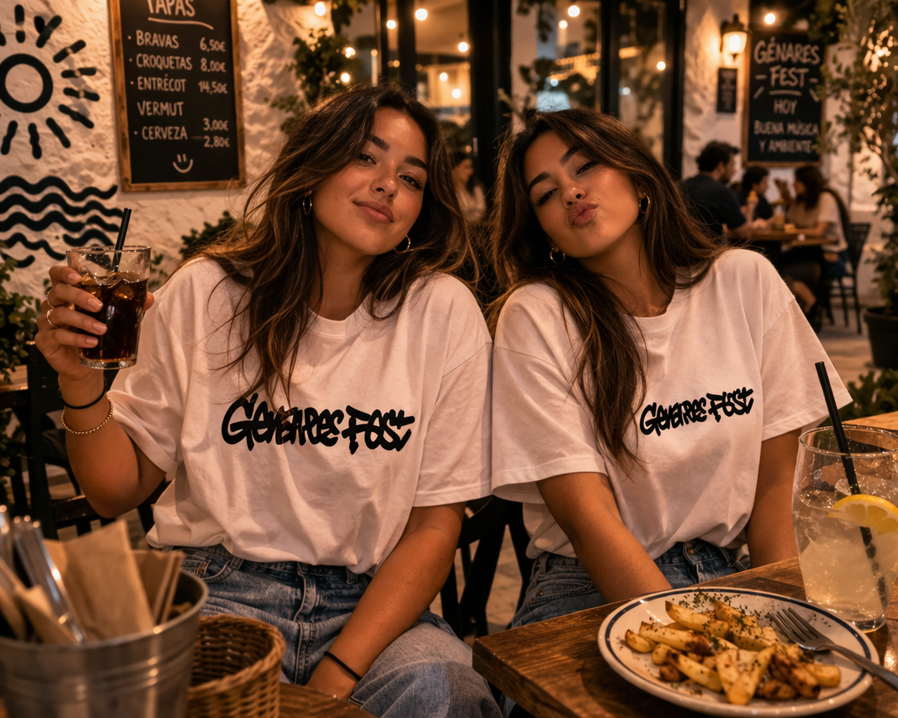 Camiseta frontal de GenaresFest