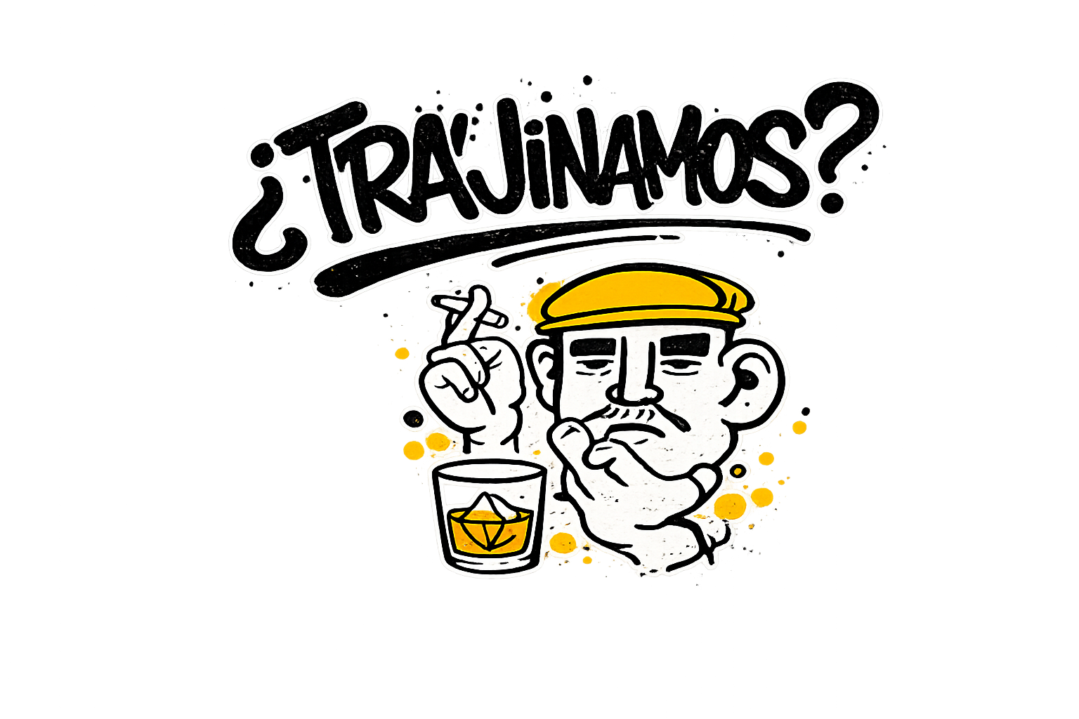 Grafica trasera del merch